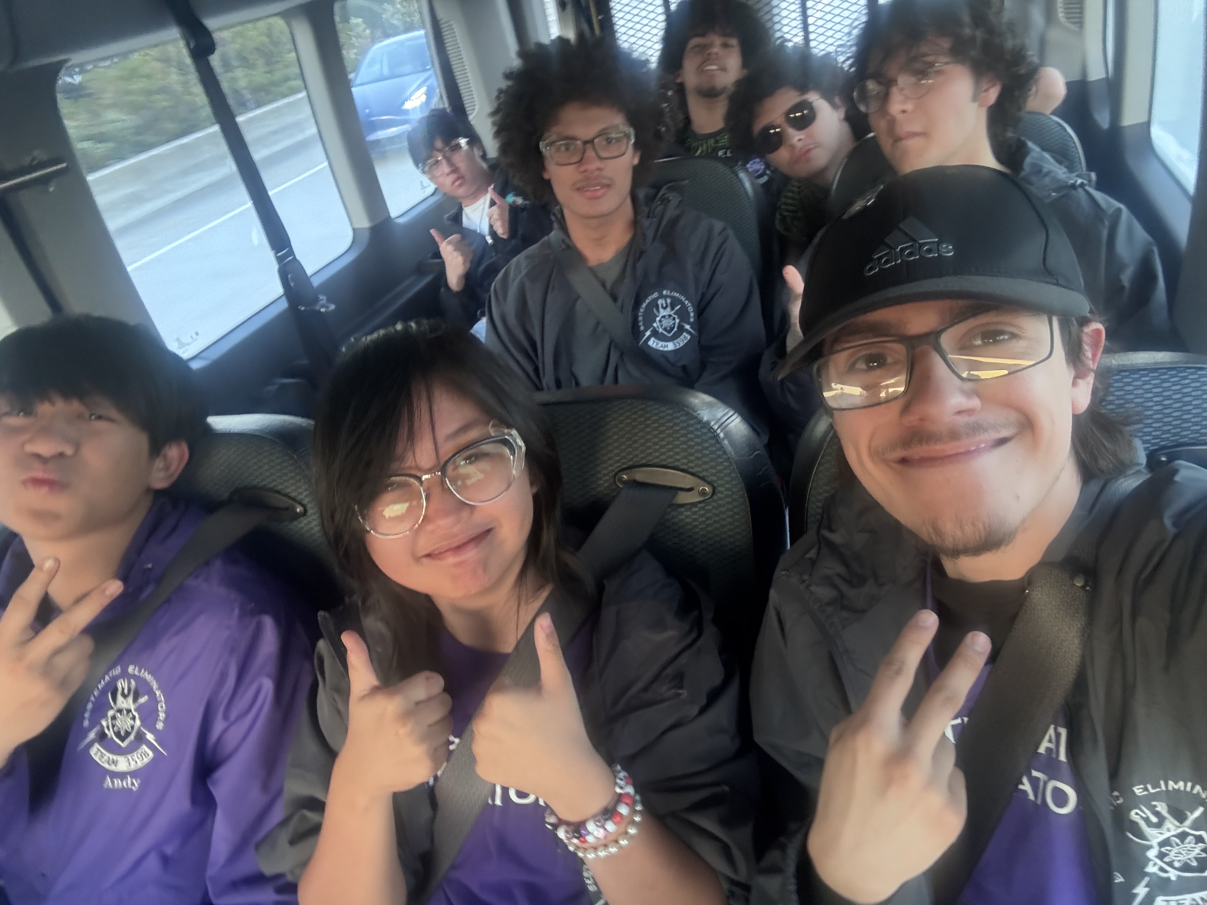 Traveling with the team