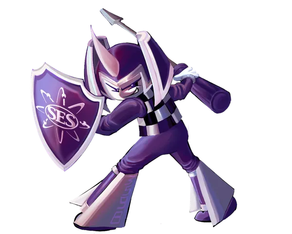Team 3598 robot character artwork